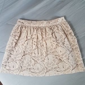 Forever 21 Lace Skirt Size M
